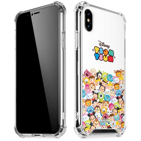Disney Tsum Tsum Art iPhone XS Max Clear Case